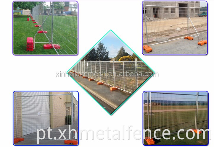 Austrália Standard Building Removable Event Fence Painel de construção Site de construção Móvel Cerca temporária